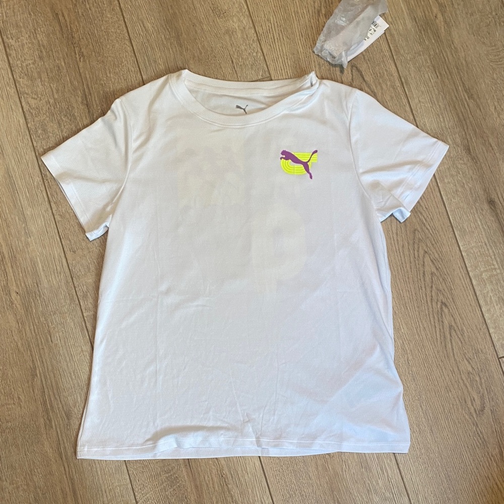 PUMA Women's Graphics Running Illustration Tee